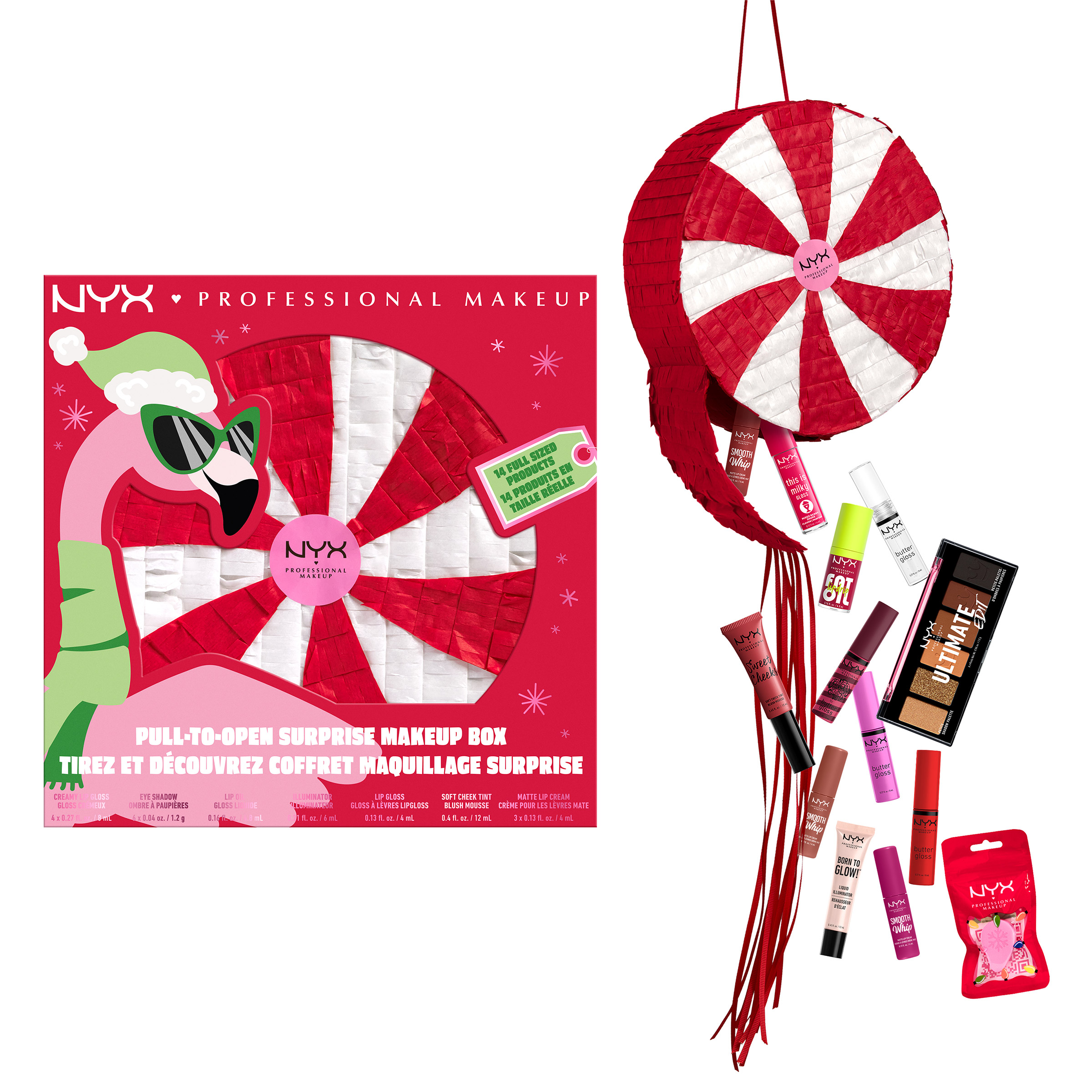 NYX メイクボックス NYX Surprise Makeup Gift Haul | Costco