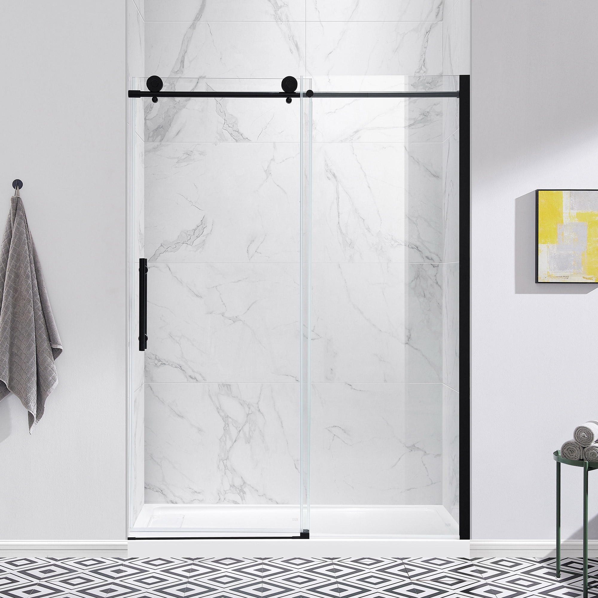Ove Canberra Soft Close Shower Door with Hardware | Costco