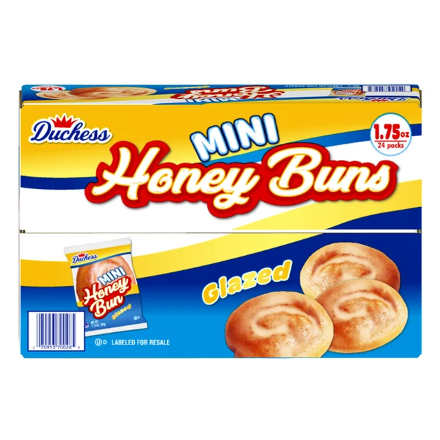 DUCHESS MINI HONEY BUNS 24 CT