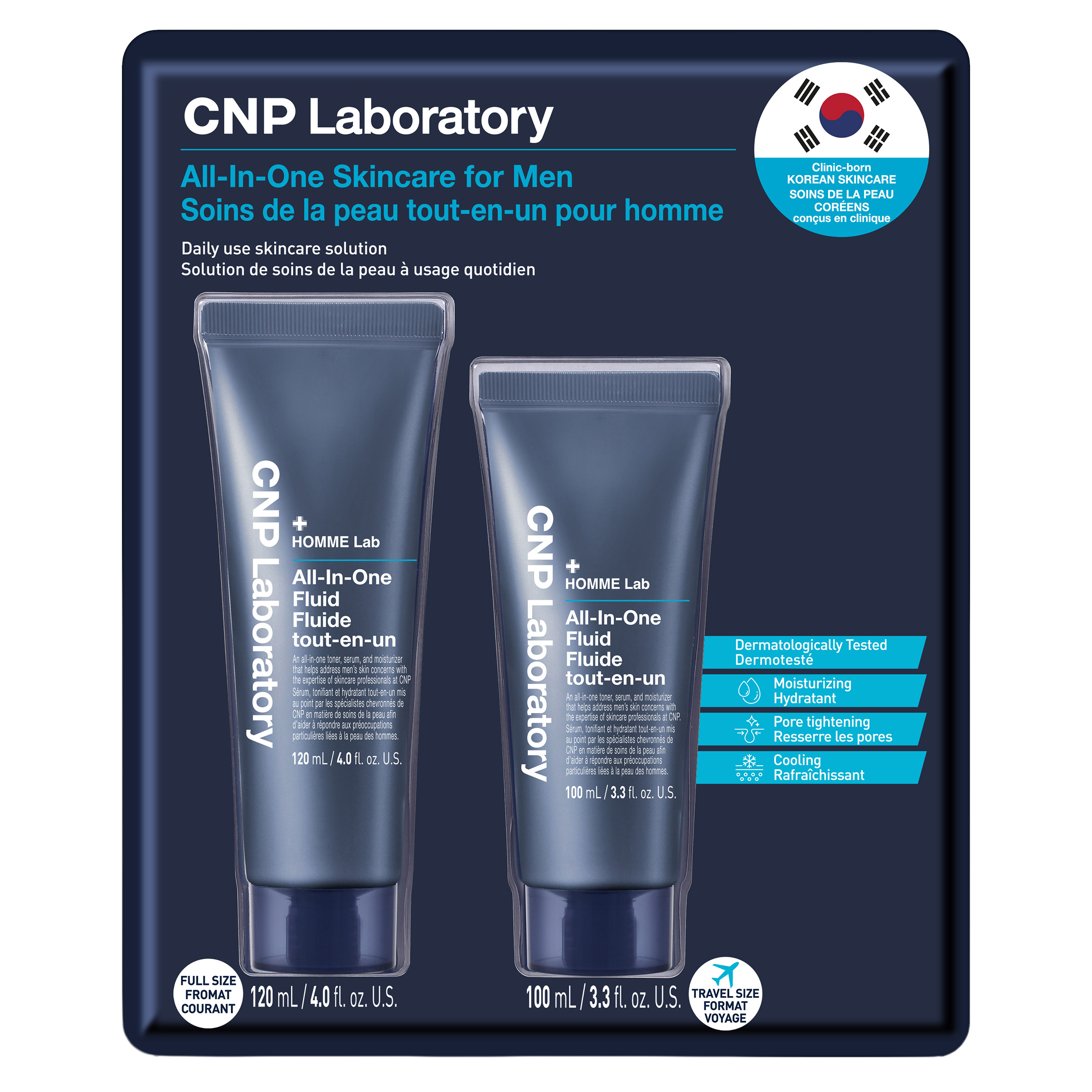 CNP Homme Lab All-In-One Fluid, 120 mL + 100 mL