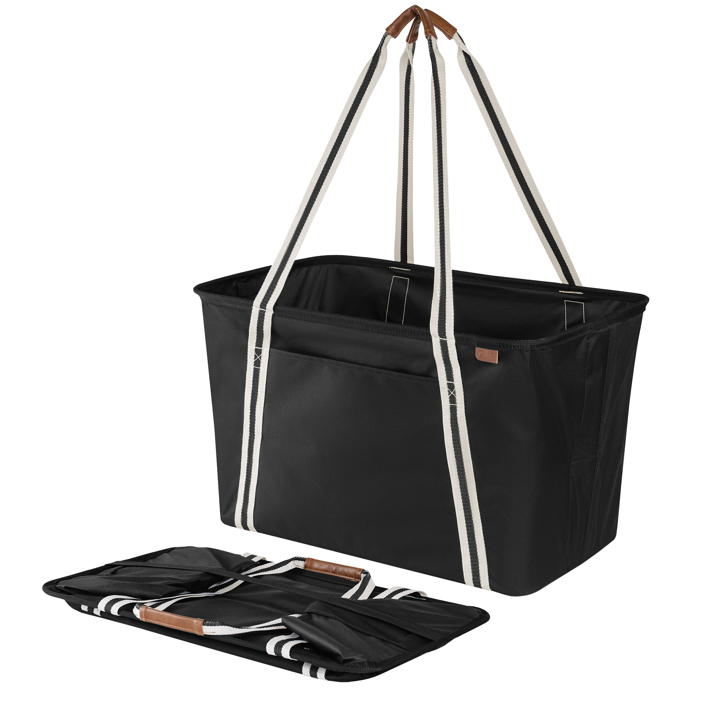 CleverMade Collapsible CarryAll Tote  2-pack