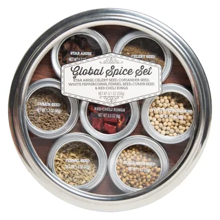 GLOBAL SPICE SET VARIETY PACK 9.1 OUNCES