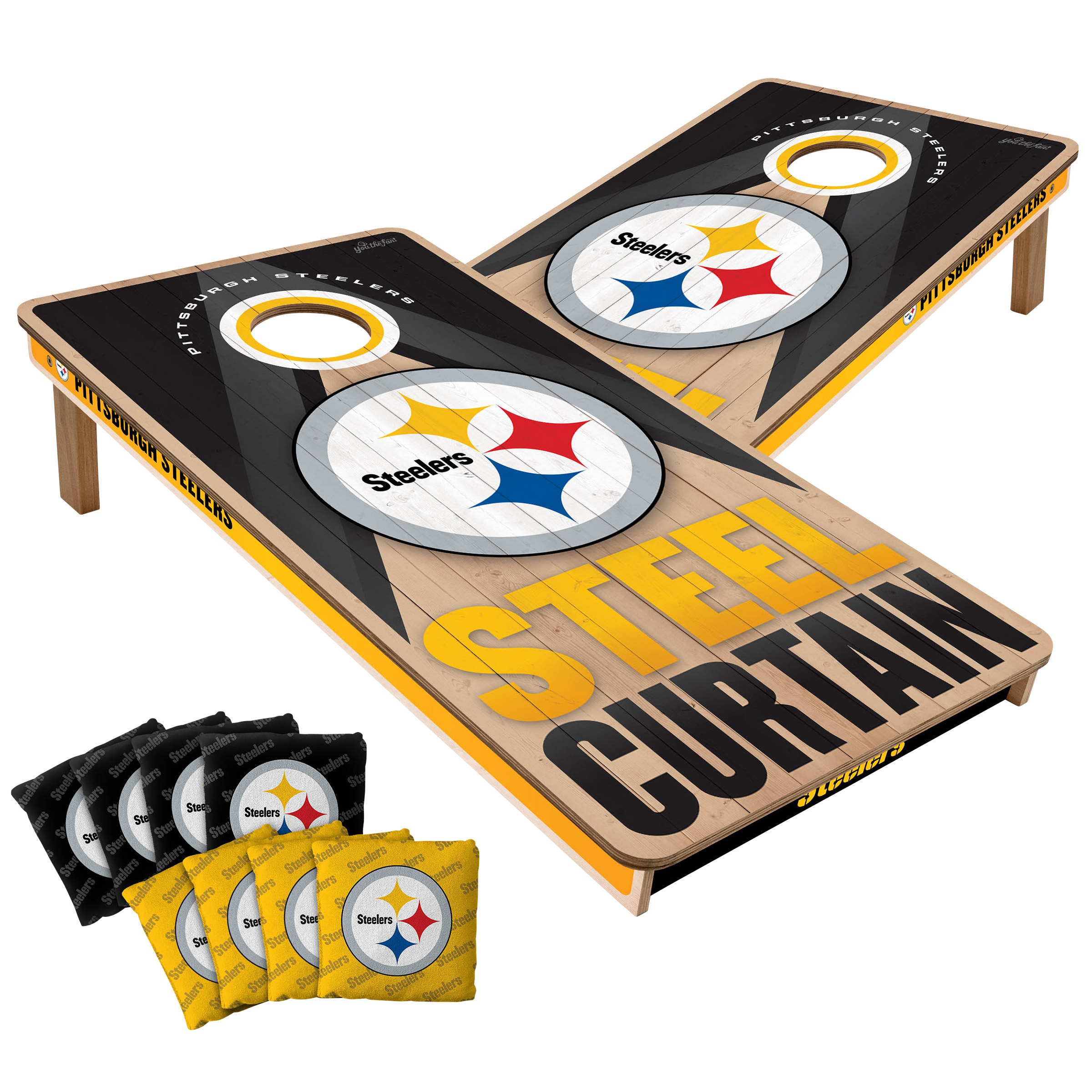 You The Fan NFL Official Size Cornhole Set