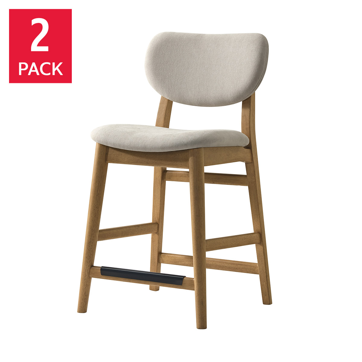 Pike & Main Arcata Counter Height Stool, 2-pack | Costco