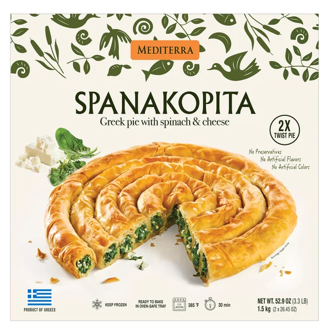 MEDITERRA SPANAKOPITA 2/26.45 OZ