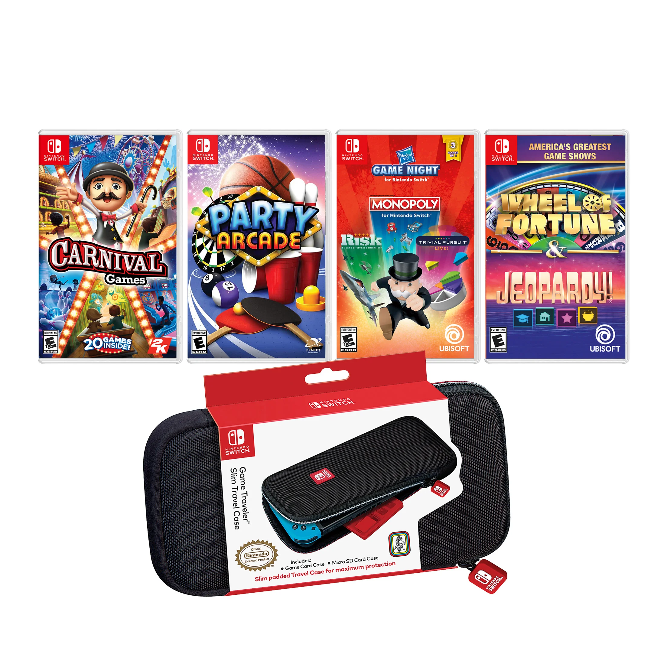 PS4/Nintendo Switch ゲームセット Nintendo Switch - Value Family Games Bundle | Costco