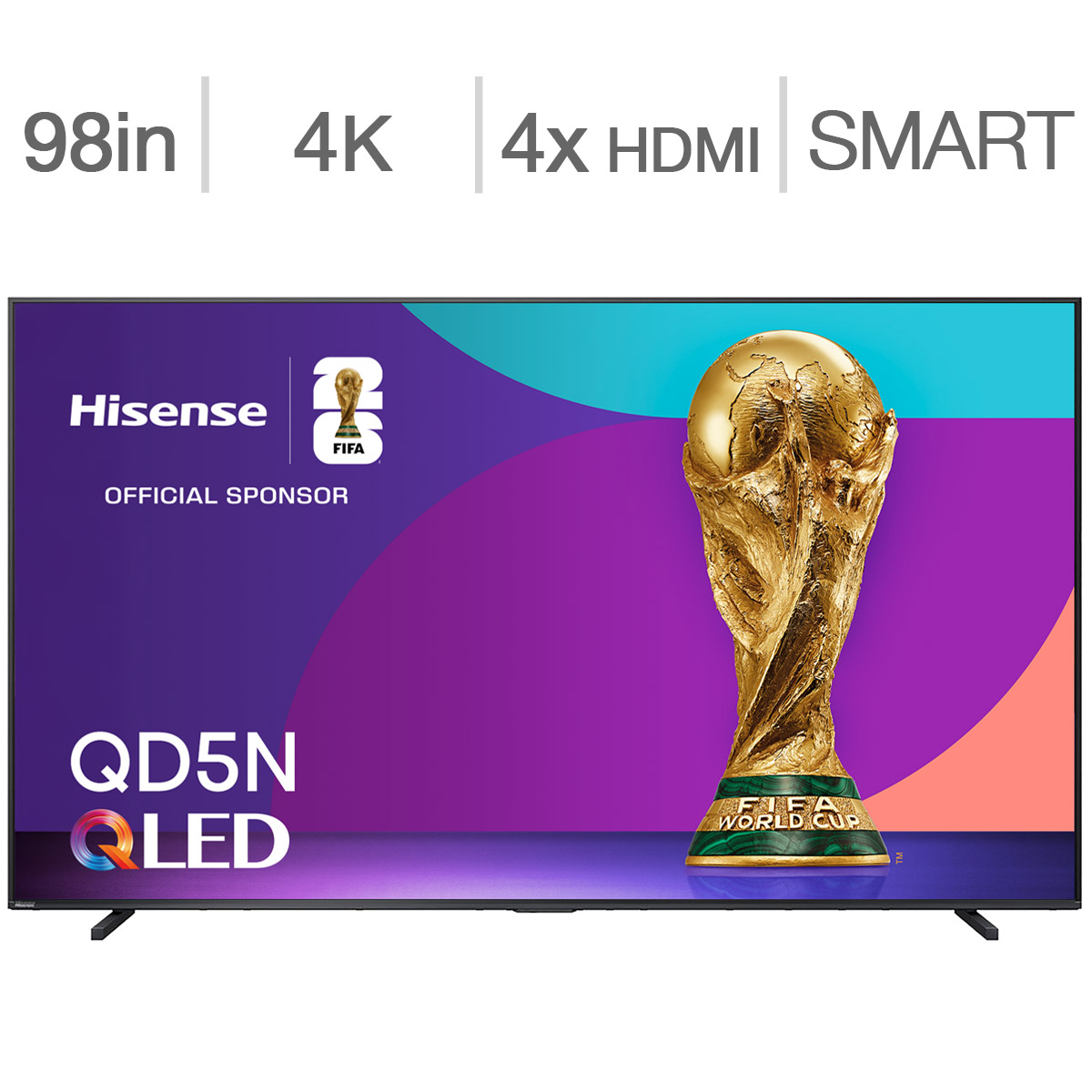 Hisense 98" Class - QD5N Series - 4K UHD QLED TV