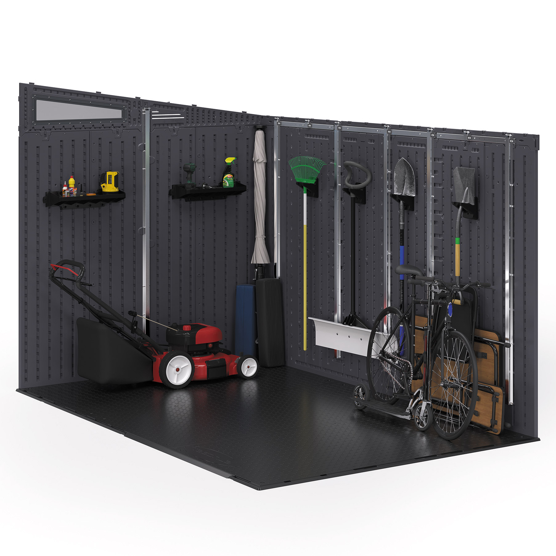 Suncast 10 ft. x 7 ft. Barndoor Shed | Costco