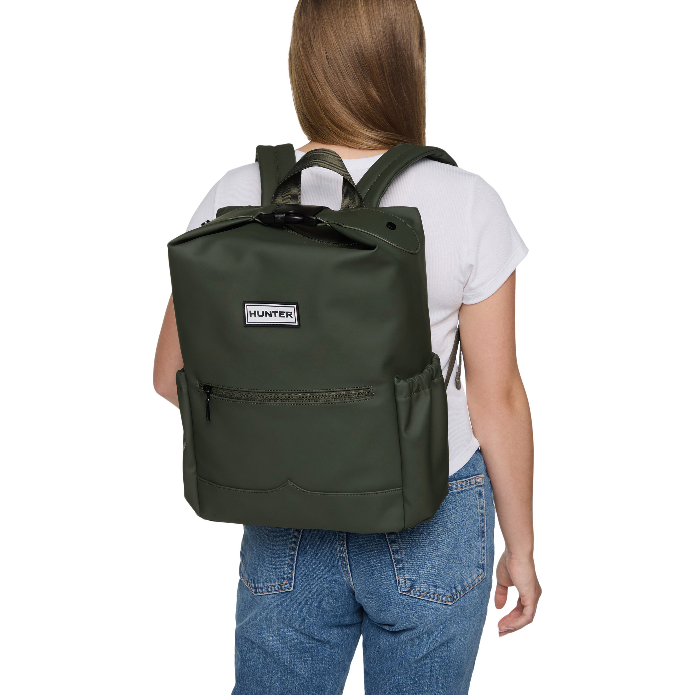 canvas leather backpack woman KomalC Jute and Leather Backpack for Women & Men