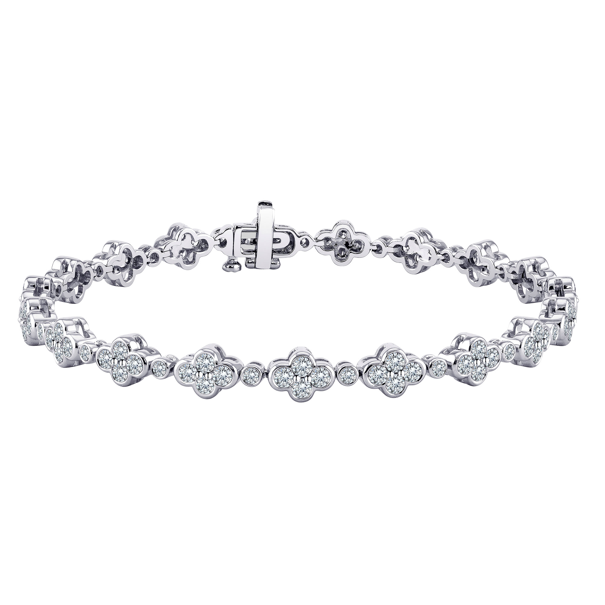 Round Brilliant ctw VS2 Clarity, H Color Diamond 14kt White