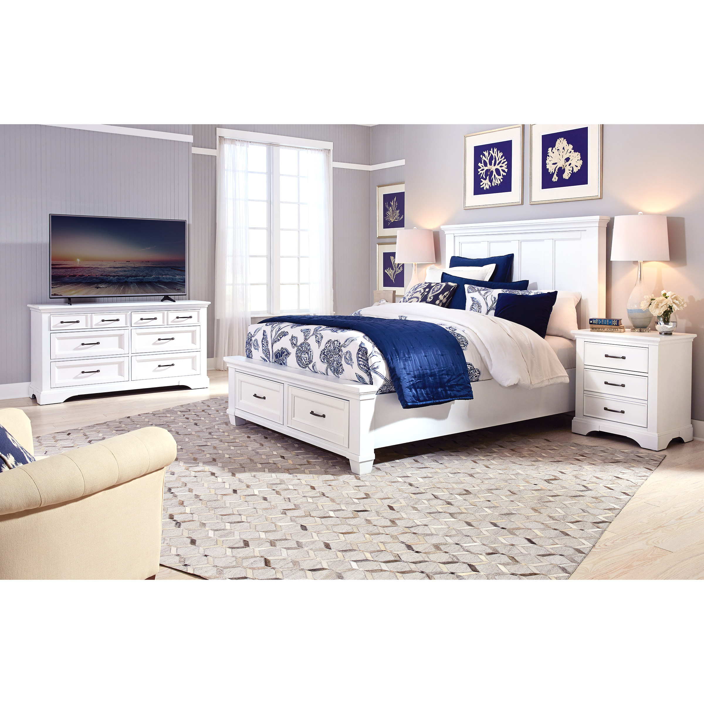 Hailey Queen Storage Bed | Costco