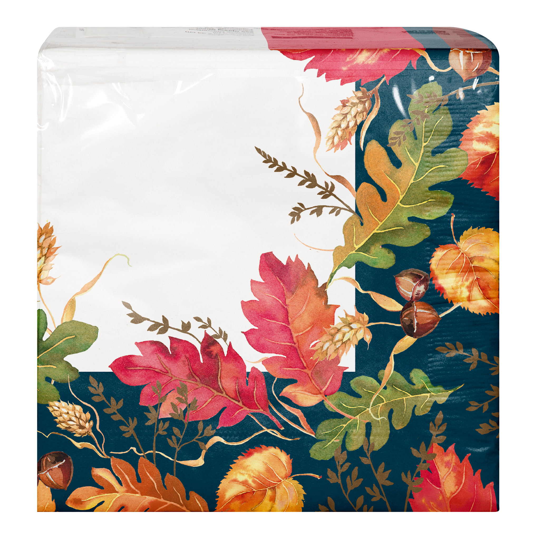 Artstyle Paper Plate & Napkin Bundle, Woodsy Leaves, 200-count | Costco