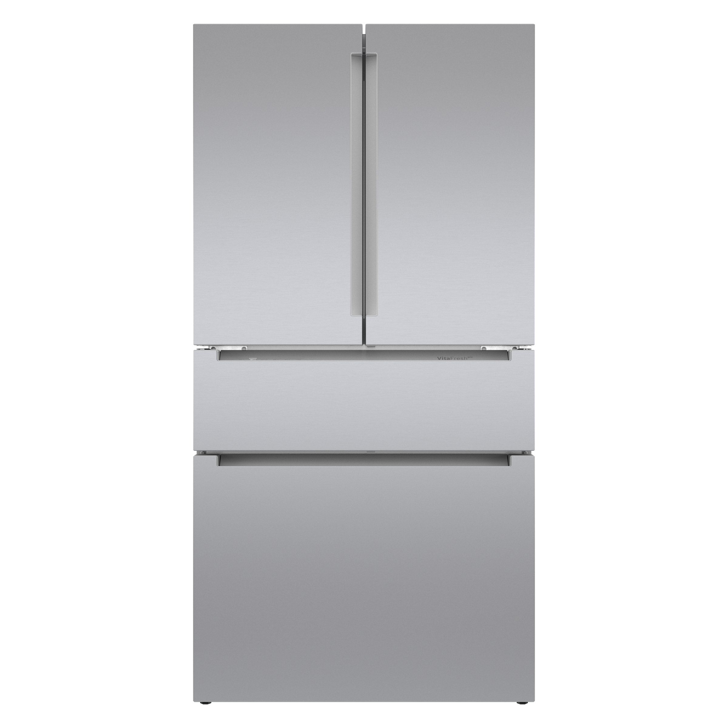 Bosch 800 Series 20.5 Cu. Ft. Counter Depth French 4-Door Bottom Mount Refrigerator with FarmFresh System