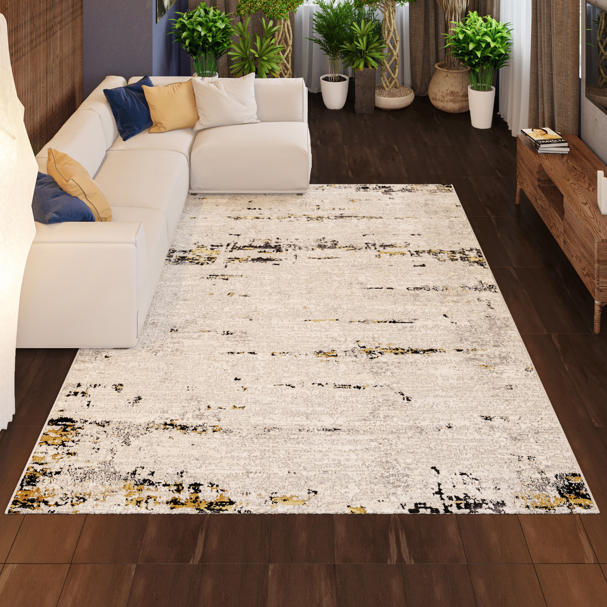 Viana Glam Collection Kaisley Indoor Area Rug