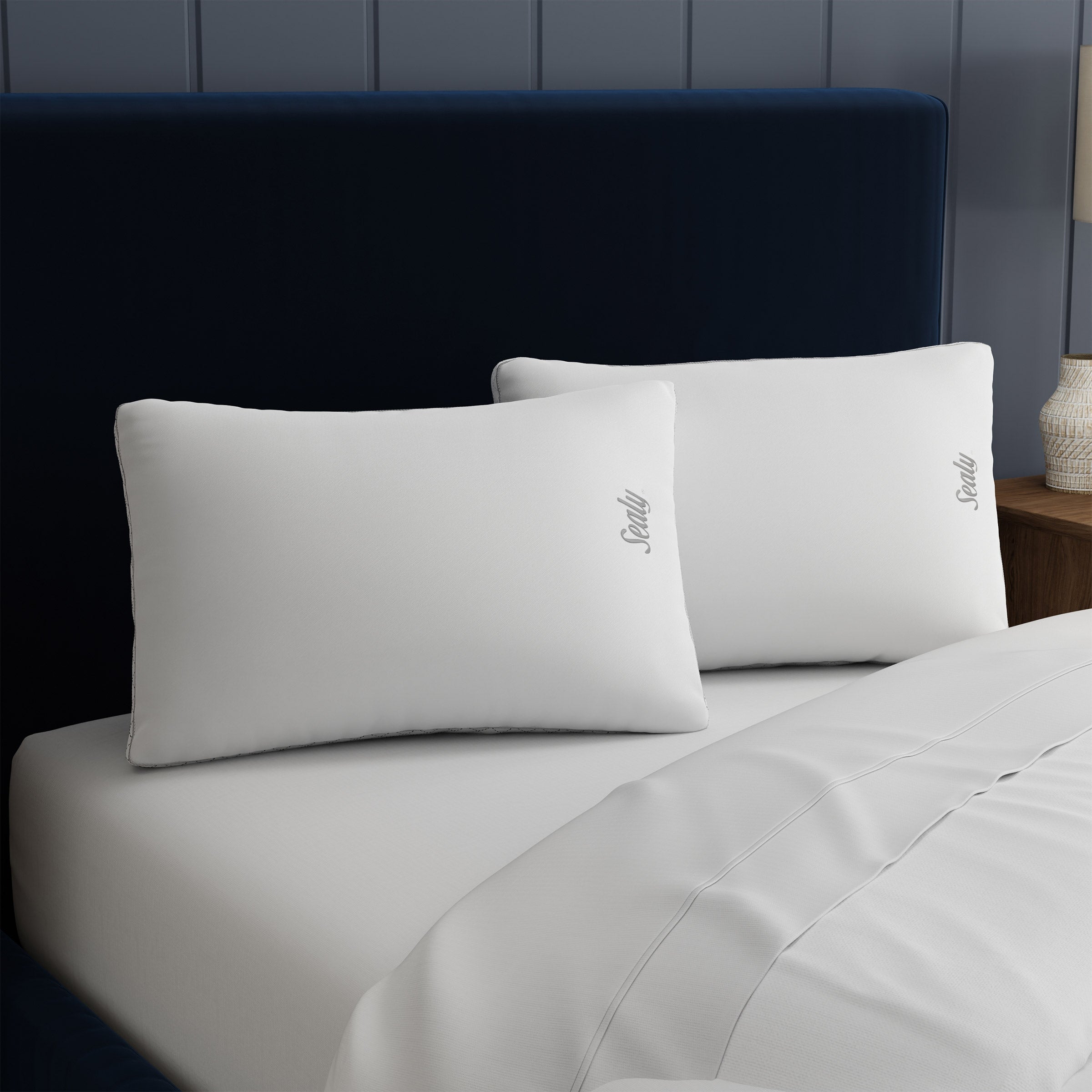 Sealy Sterling Collection Down-Alternative Pillow, 2-pack | Costco