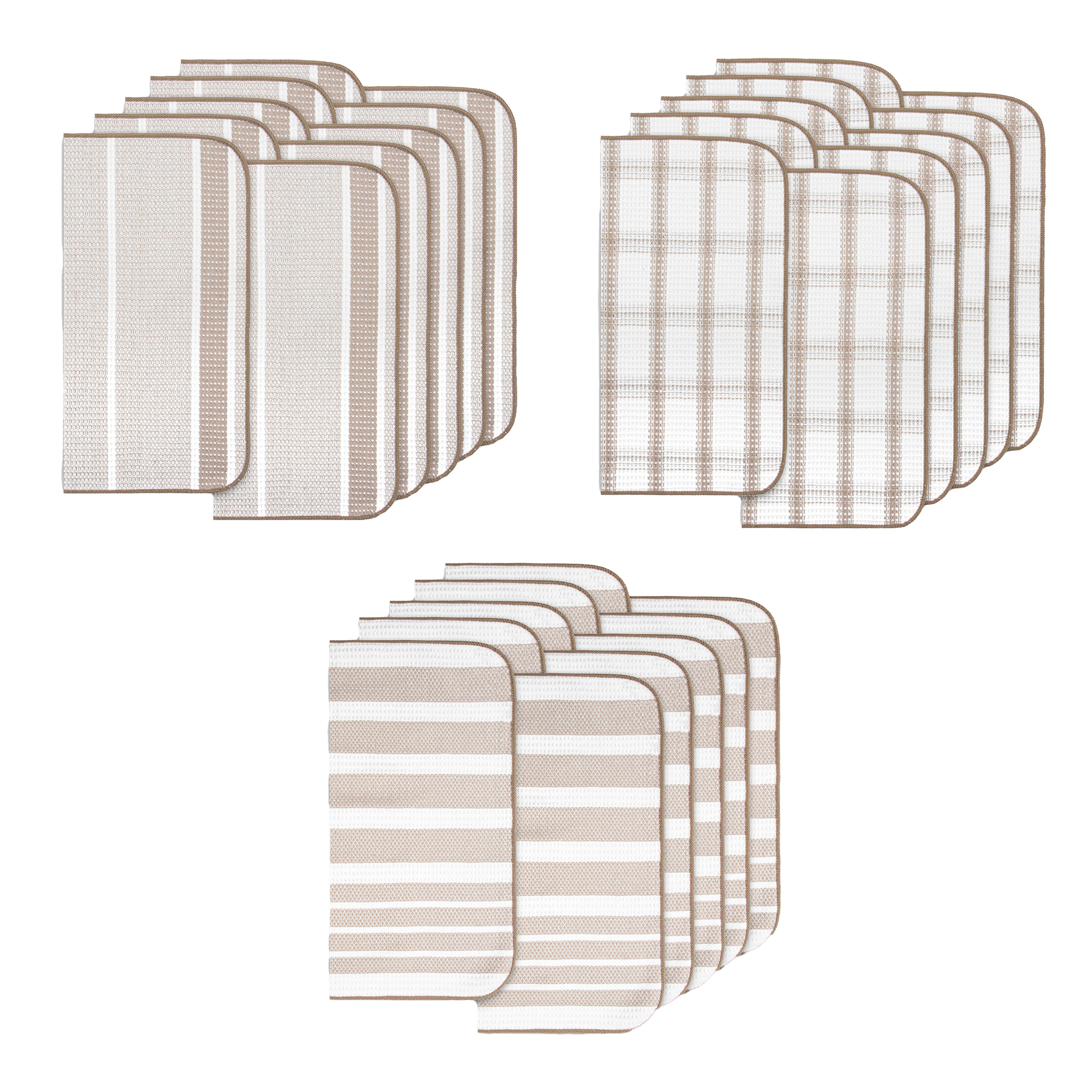 Kitchen Works Dish Cloths, 30-pack