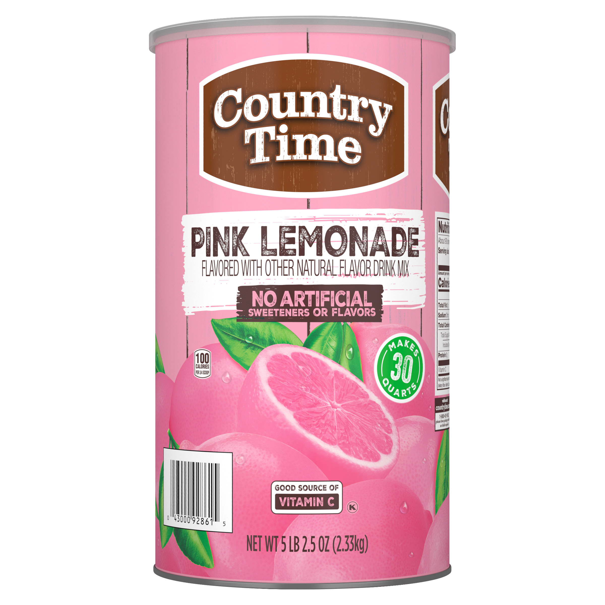Country Time Drink Mix, Pink Lemonade, 82.5 oz | Costco