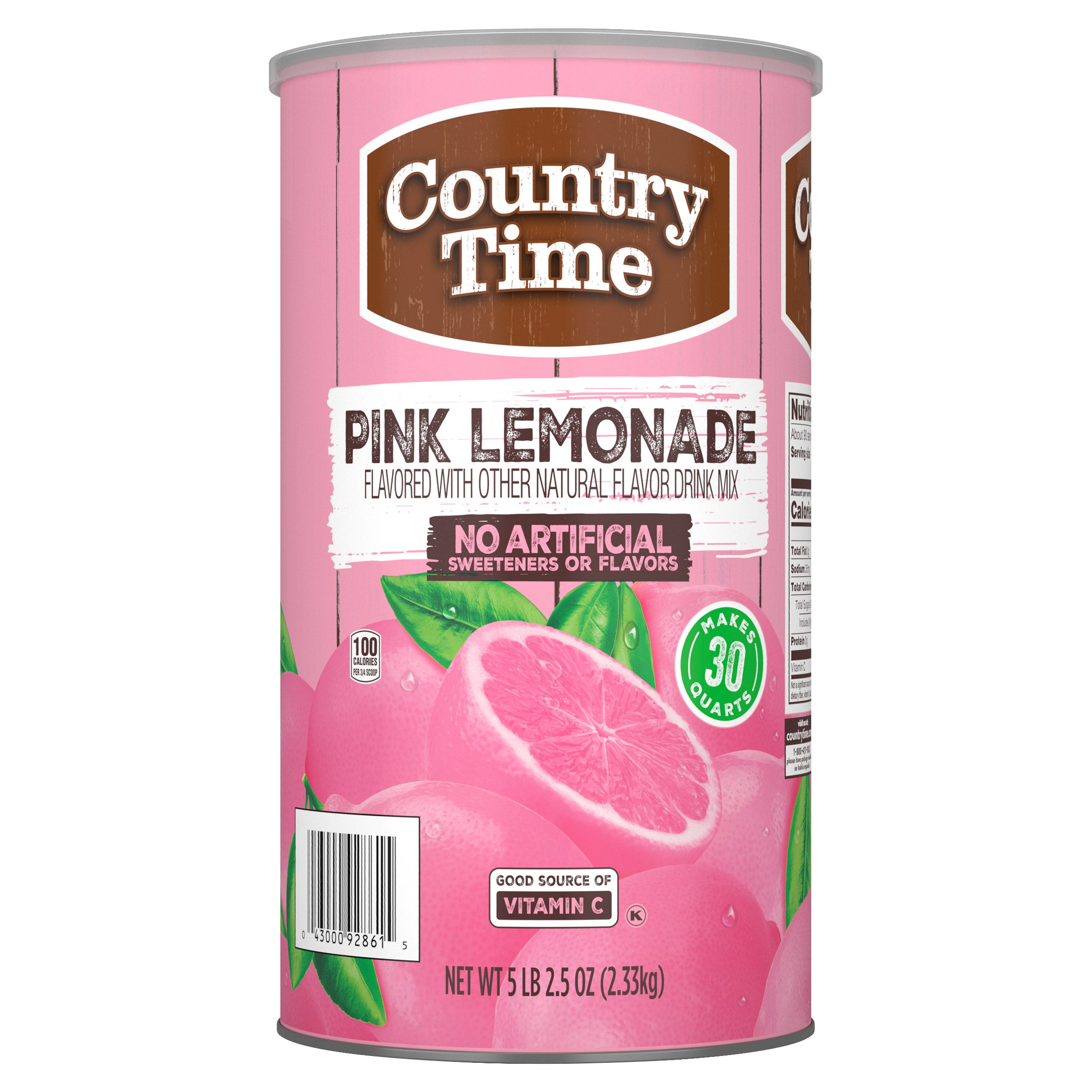 Country Time Drink Mix, Pink Lemonade, 82.5 oz | Costco