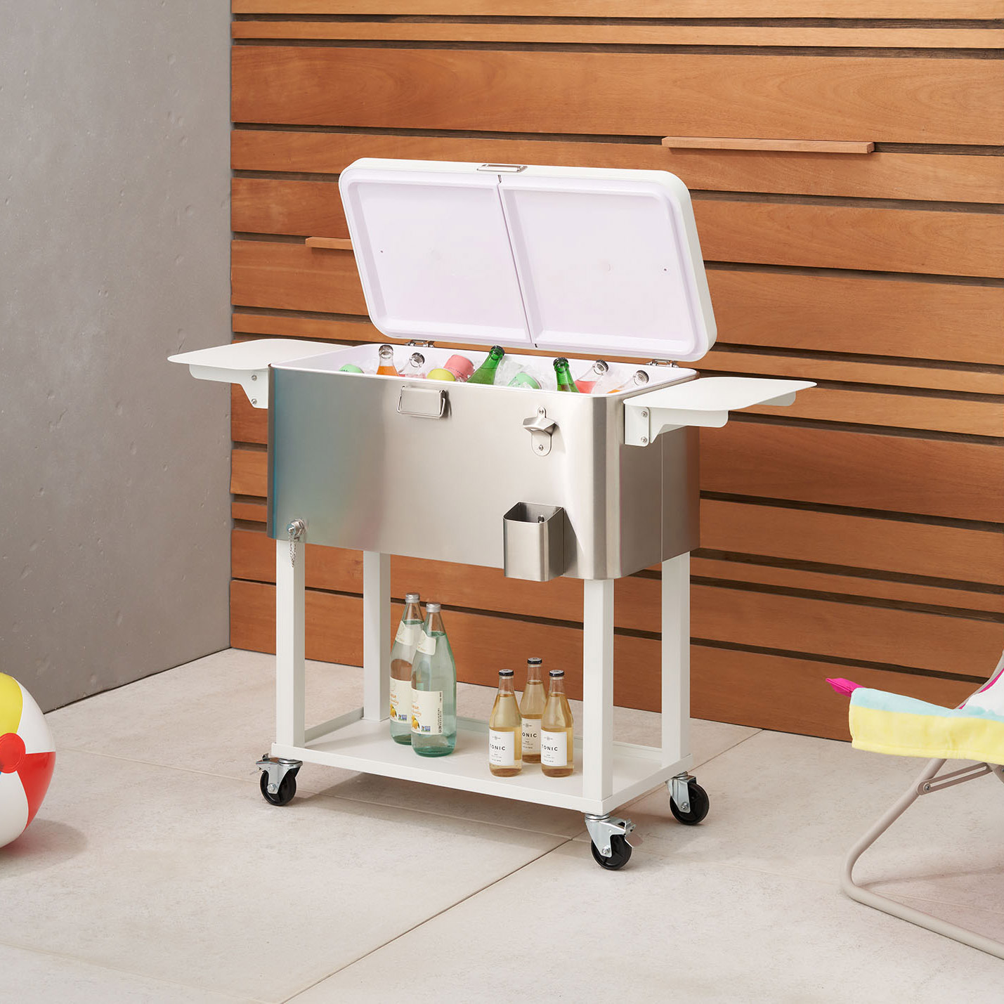 TRINITY Stainless Steel Beverage Cooler - Thumbnail 2