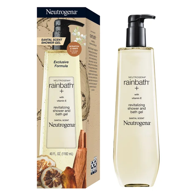 Neutrogena Rainbath Shower Gel, 40 fl oz, Santal