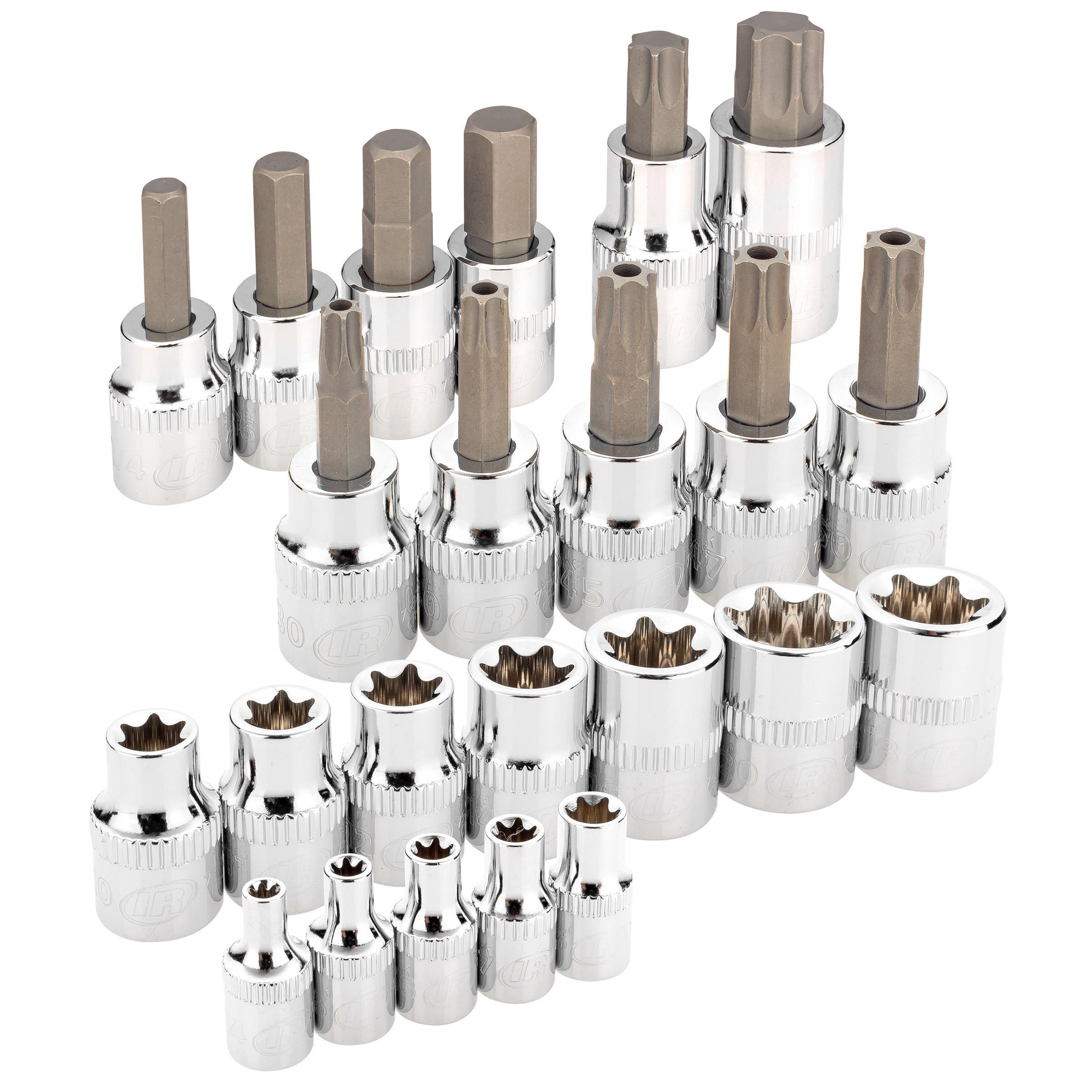 Ingersoll Rand 66 Piece Master Hex, Torx, and Specialty Bit Socket