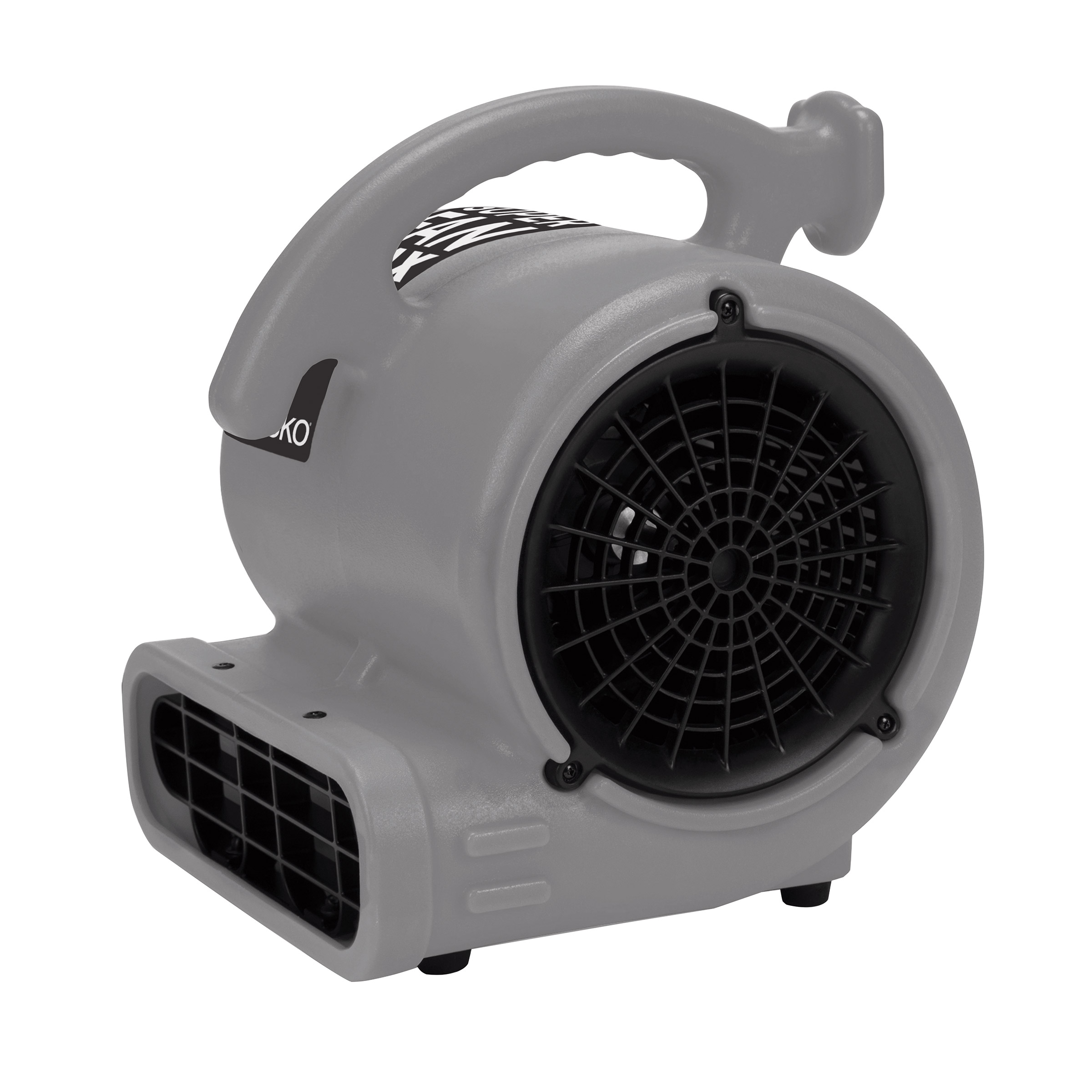 Lasko Super Fan Max 1/5 HP Air Mover - grey