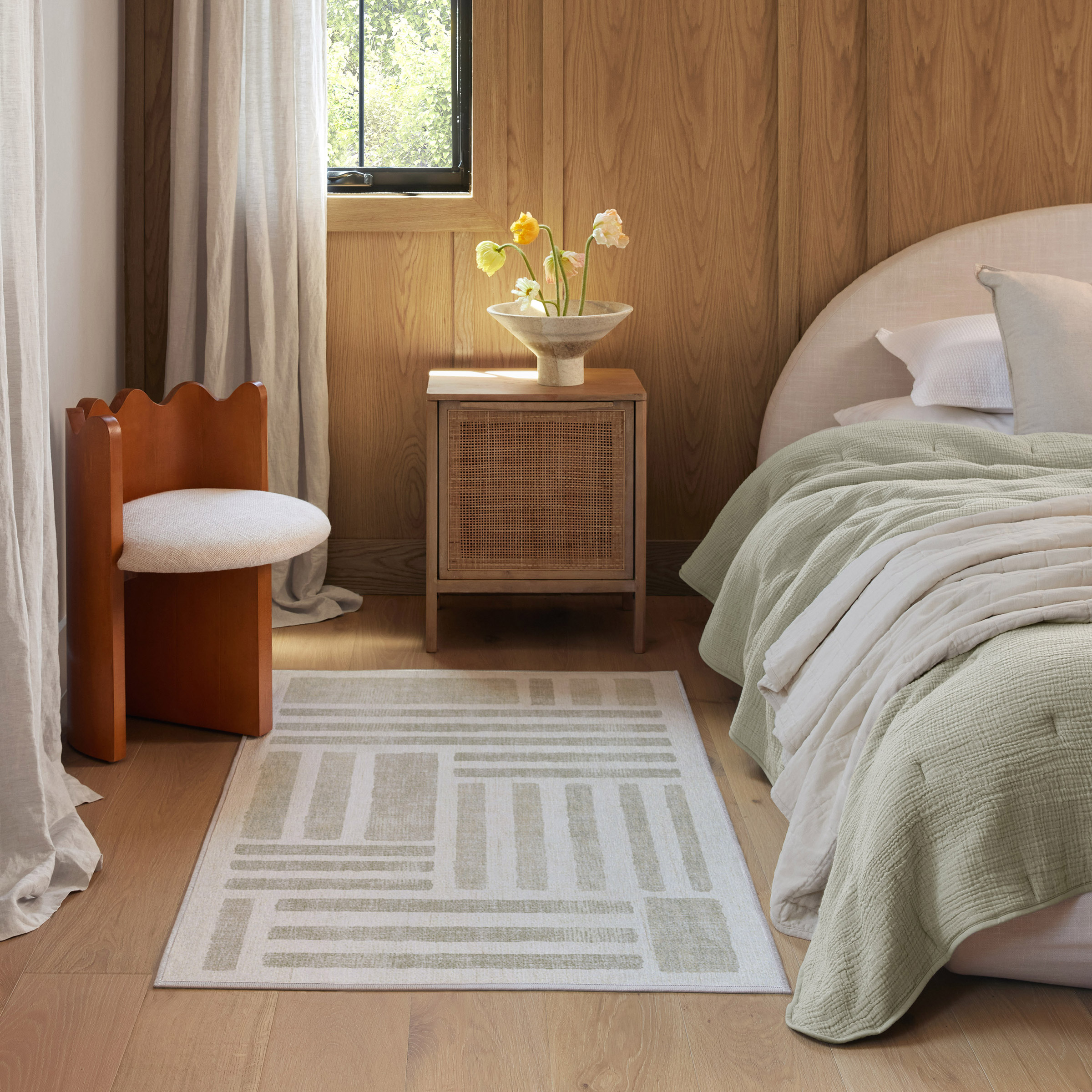 Ruggable Flatwoven Washable Lora Rug 3' x 5'