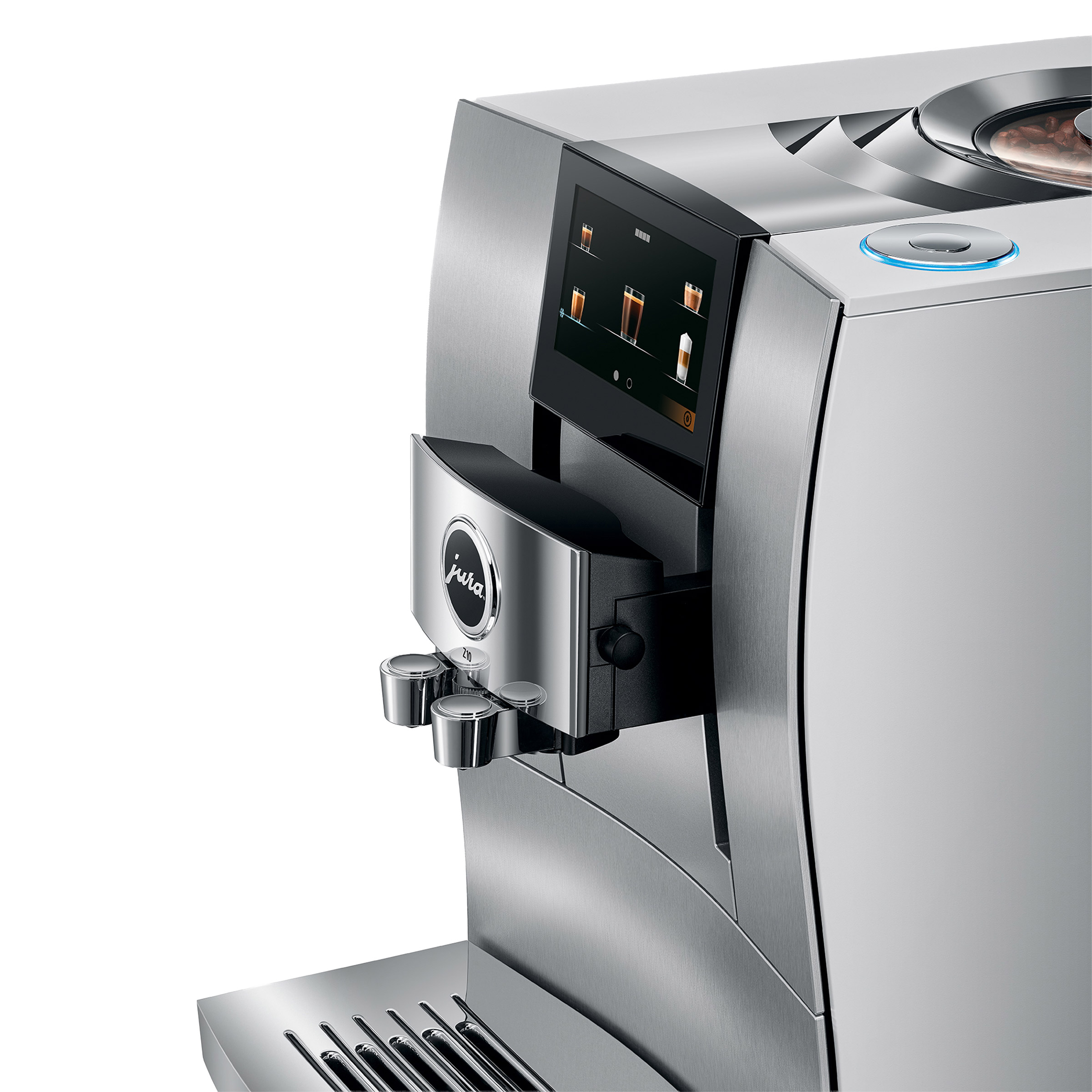 JURA Z10 Fully Automatic Espresso Machine with Cold Brew, Aluminum