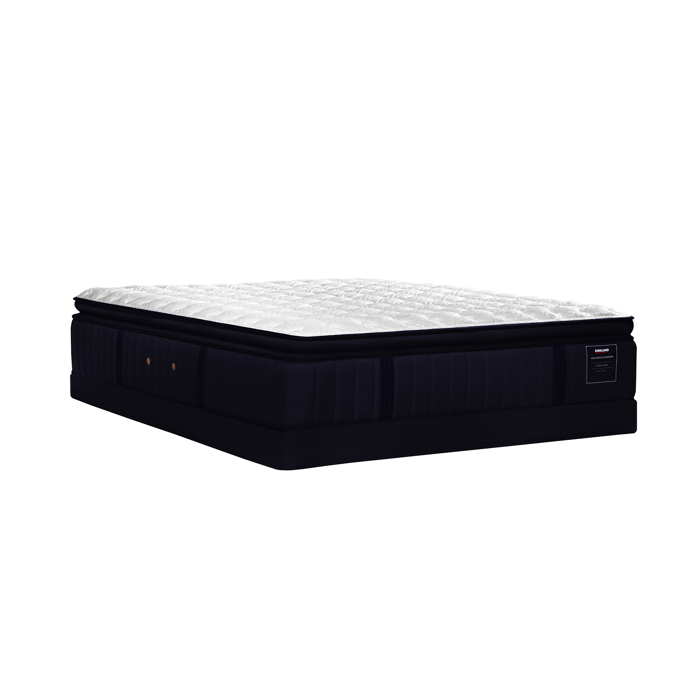 Kirkland Signature by Stearns and Foster Lakeridge 36.8 cm (14.5 in.) Low Profile Queen Mattress Set