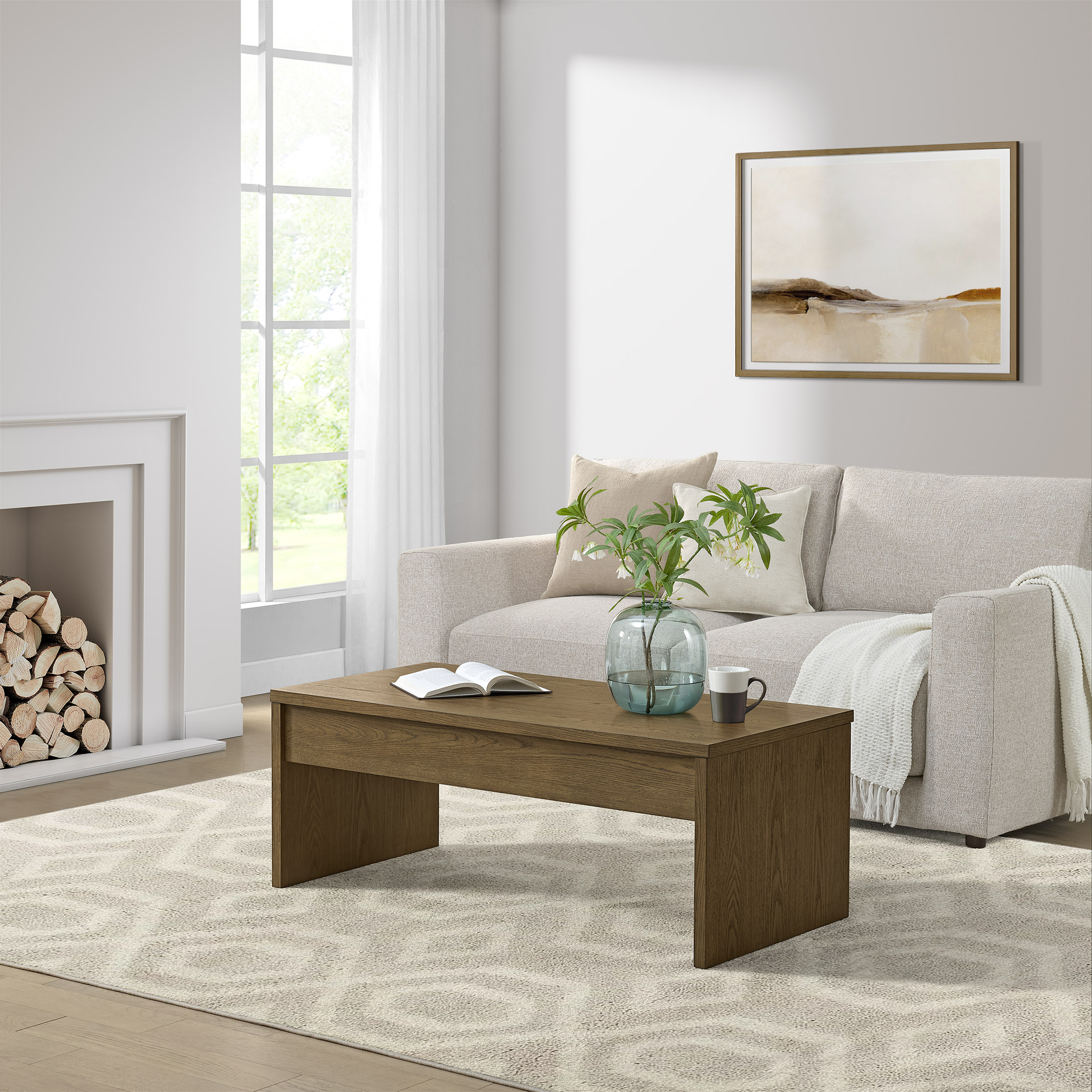 Bayside Furnishings Whitlee Lift-top Coffee Table