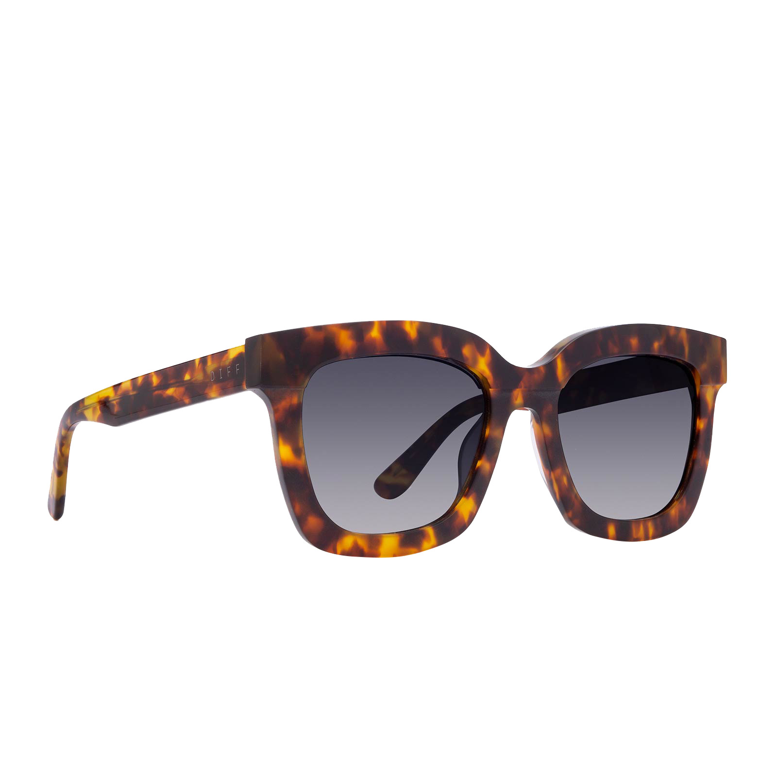 DIFF Carson Amber Tortoise Grey Sunglasses | Costco display picture 3