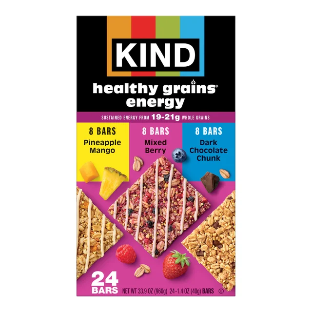 KIND HEALTHY GRAINS ENERGY VARIETY 24 CT