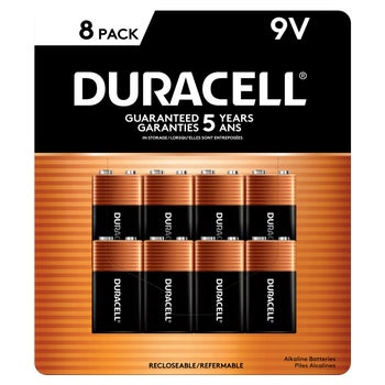 Duracell Alkaline Batteries 9V