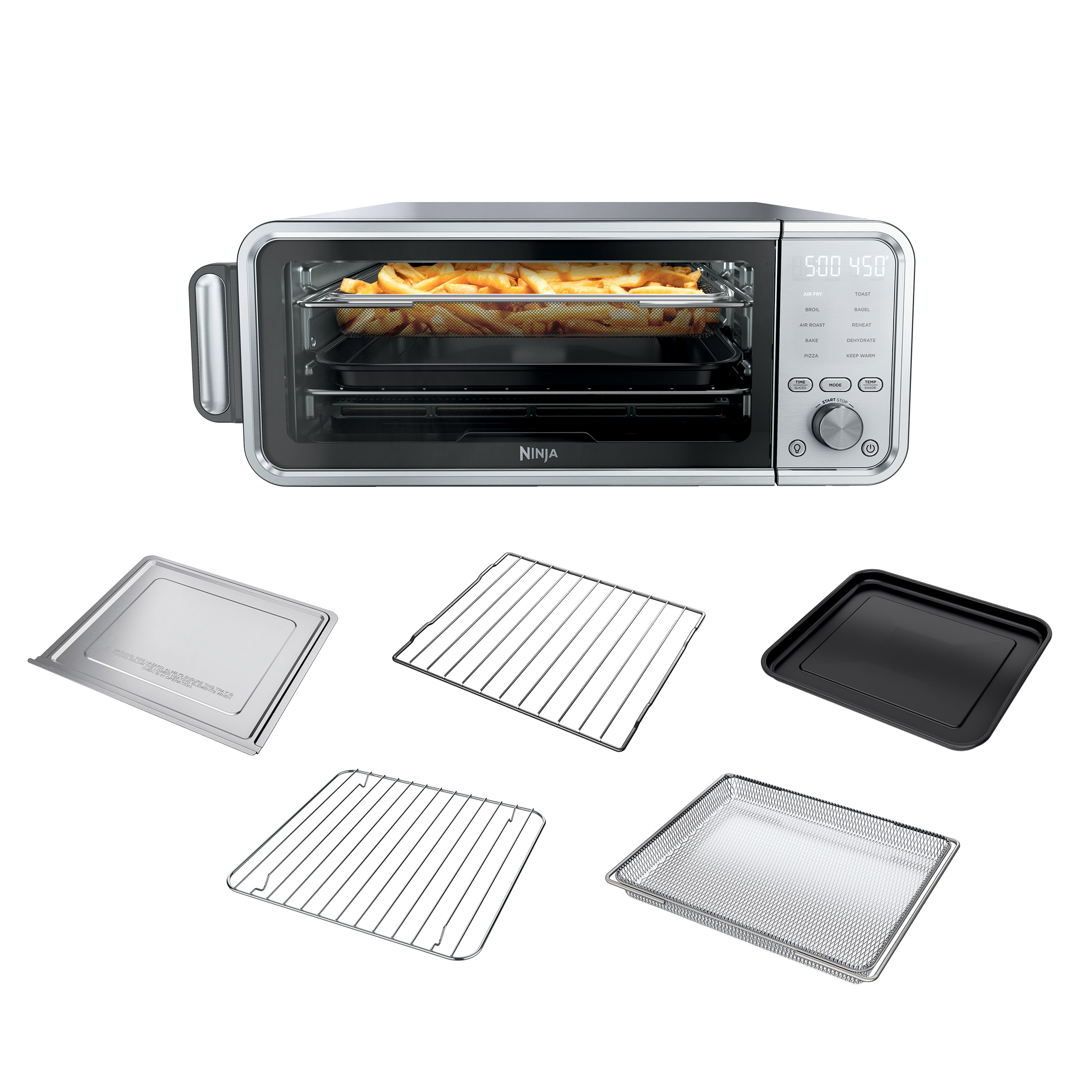 Ninja Flip 10-in-1 Toaster Oven & Air Fryer with Added Broil
