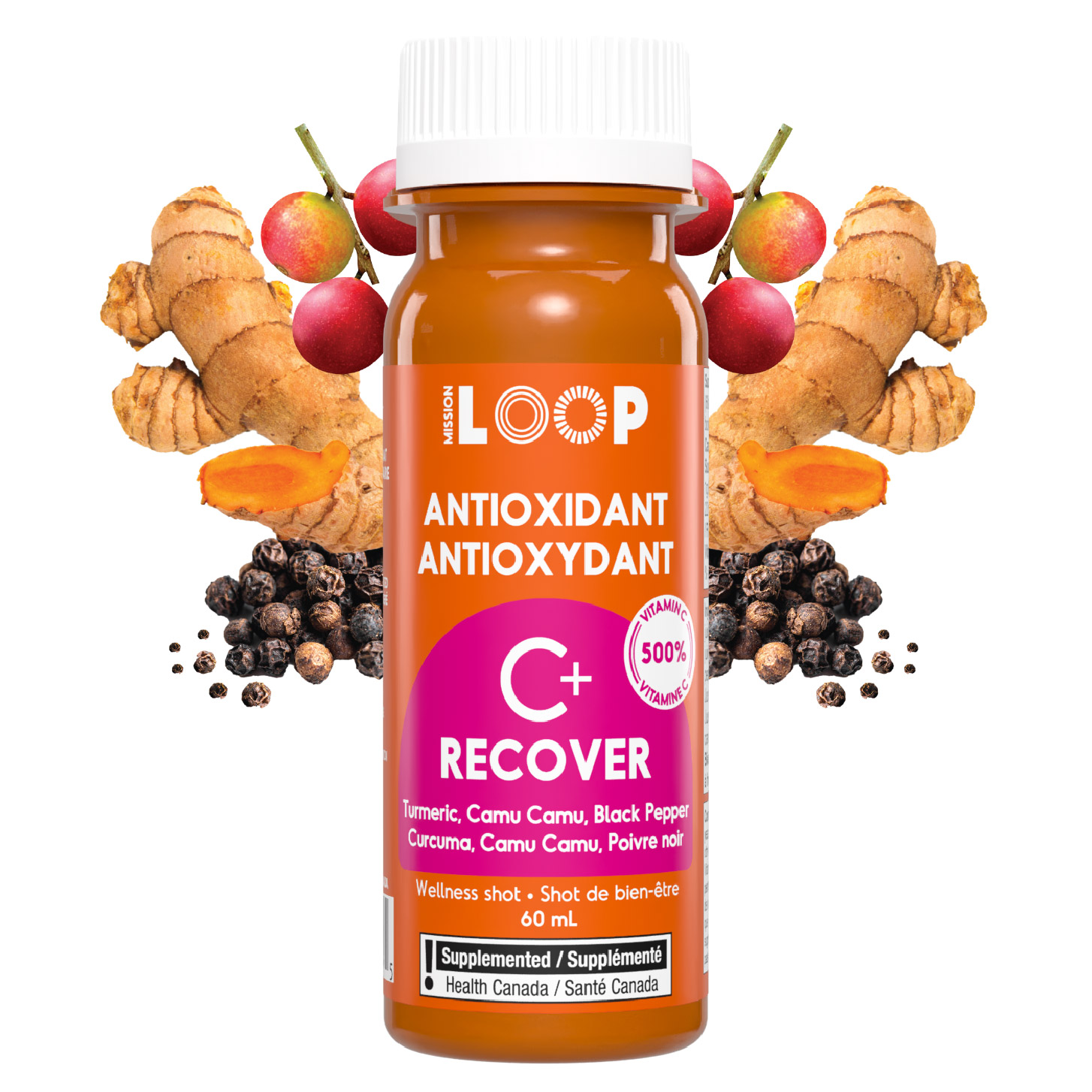 LOOP Immunity, Antioxidant and Energy Shots, 48 × 60 mL | Costco
