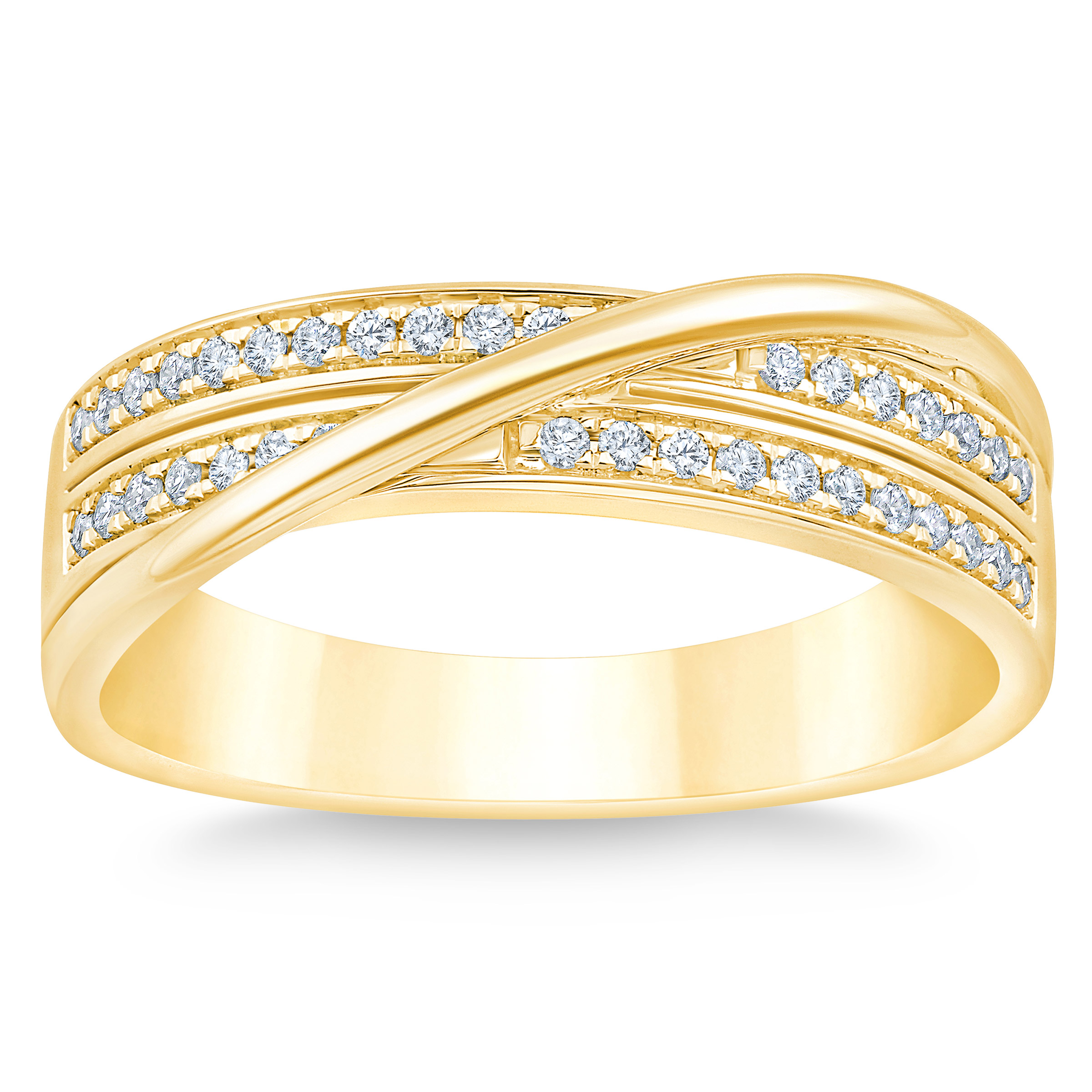 Round Brilliant Diamond Ring (0.16 ctw)