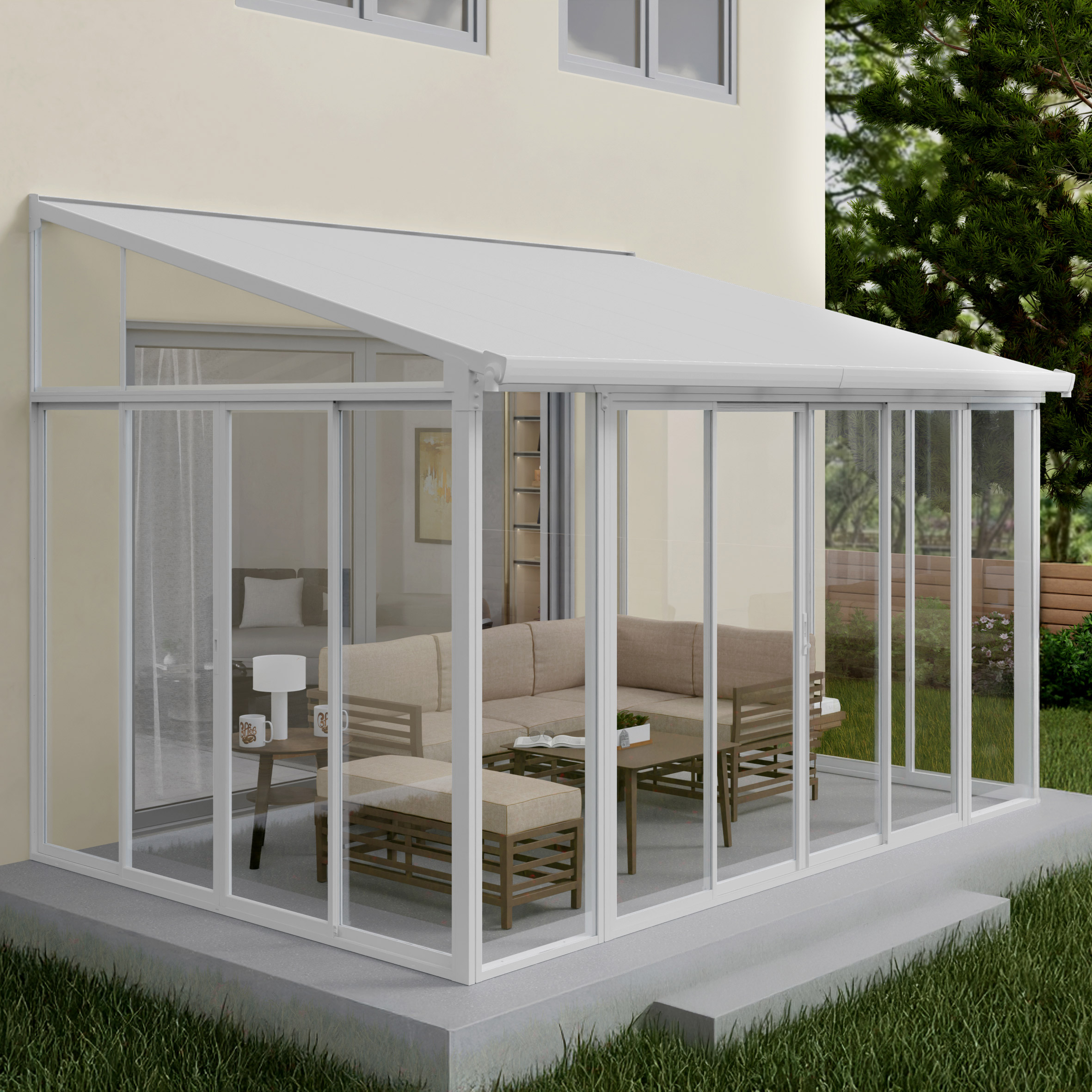 Canopia by Palram SanRemo 10 ft. x 14 ft. Sunroom