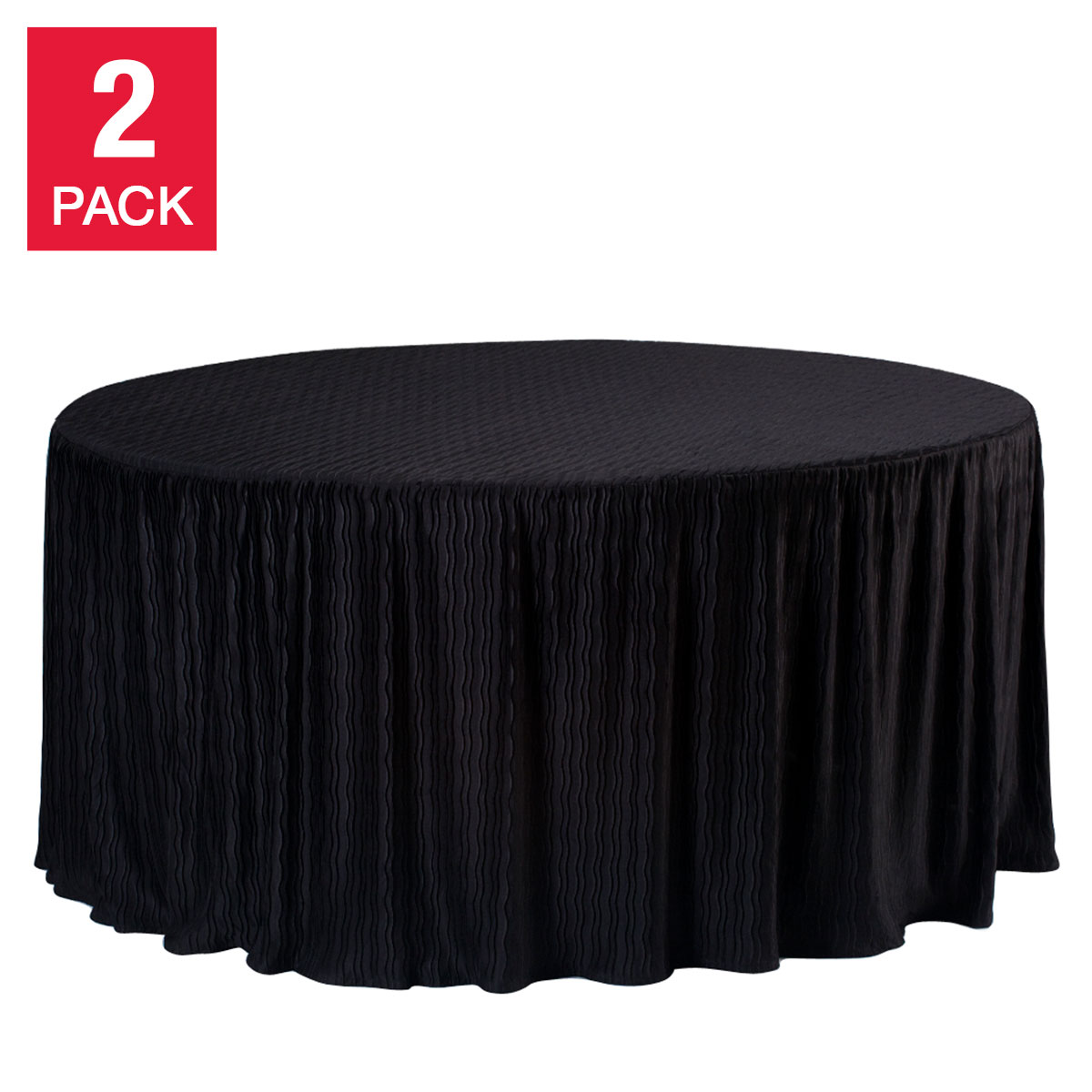 60" Round Table Cloth  2-pack