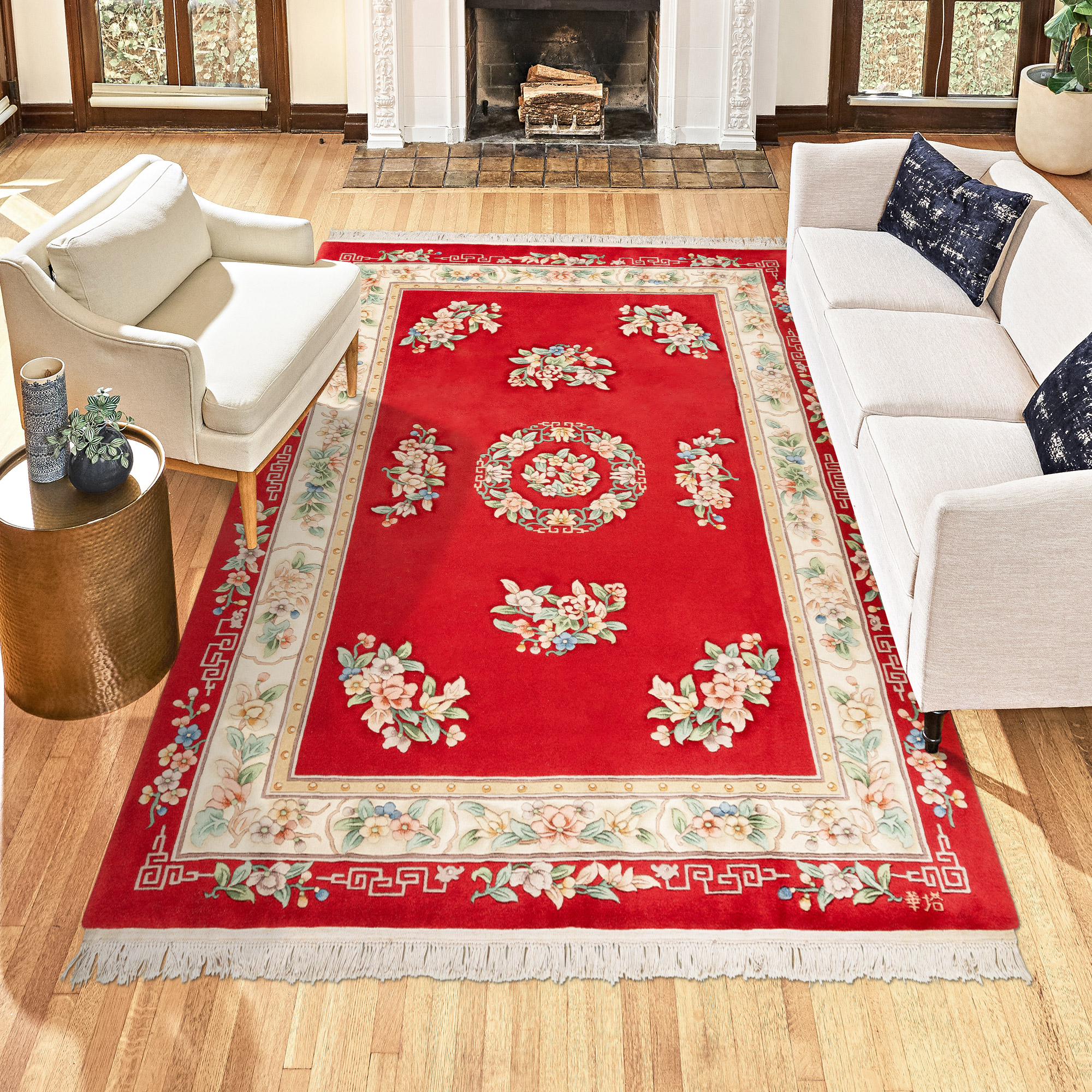 Pagoda Hand Knotted Rug Collection  Porto