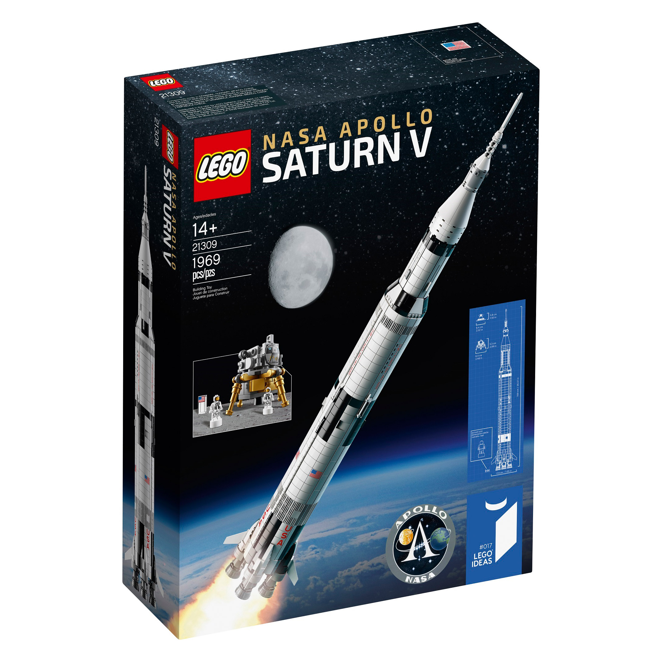 LEGO Ideas NASA Apollo Saturn V