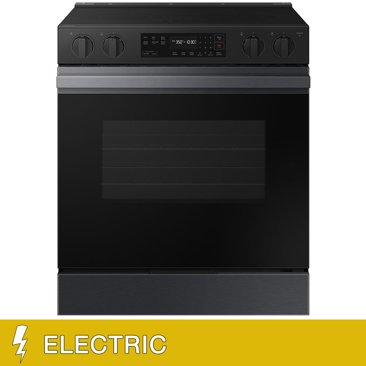 Samsung Bespoke 6.3 cu. ft. Smart Slide-in ELECTRIC Range with Precision Knobs
