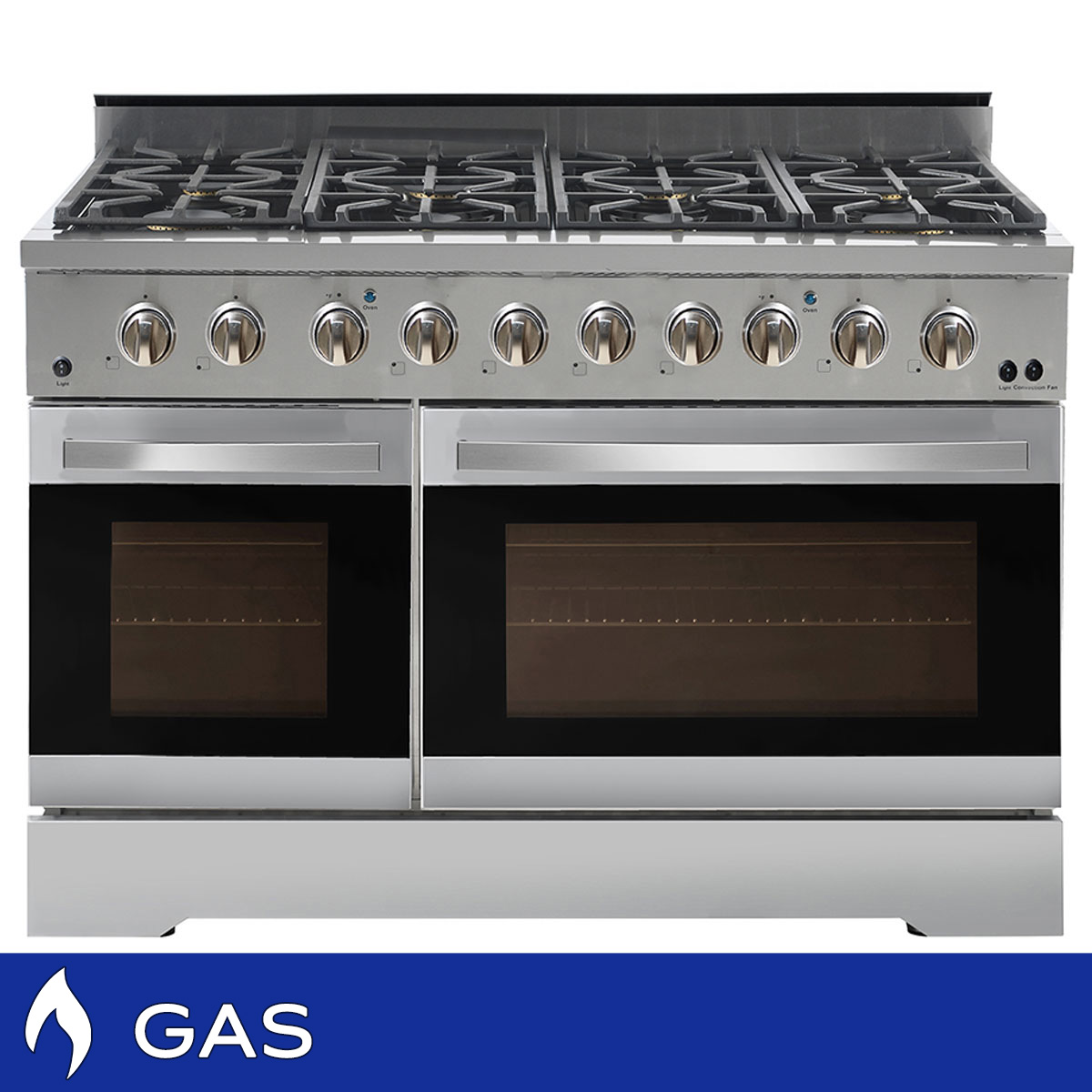 NXR 48 Inch. Freestanding GAS Range with Convection Fan | Costco