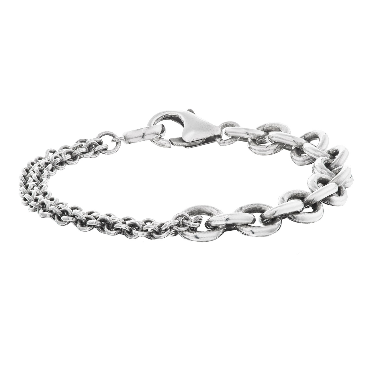 Sheryl Lowe Double Cable Chain Bracelet