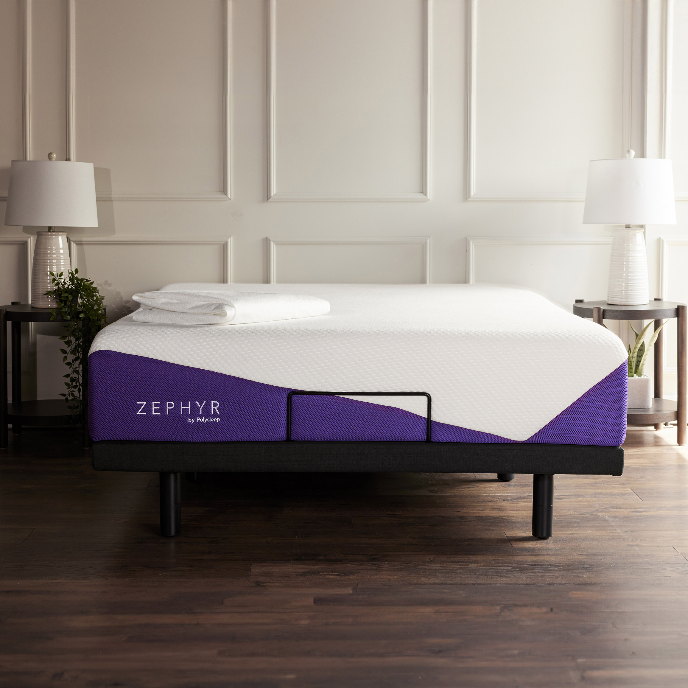 Polysleep Levita Adjustable Bed with Zephyr 30.5 cm (12 in.) Mattress