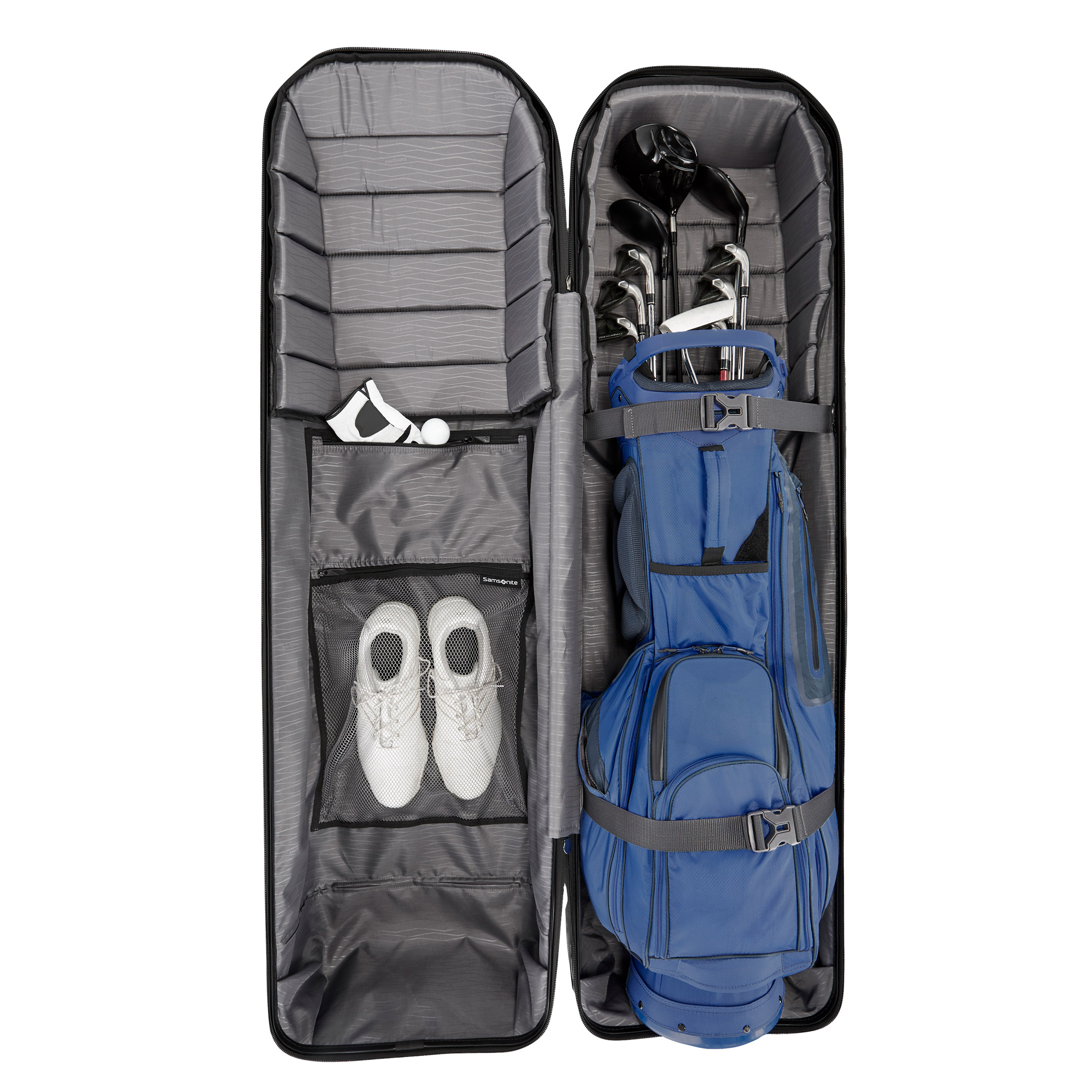 Samsonite Golf Carrier Bag, Hardside, Black | Costco