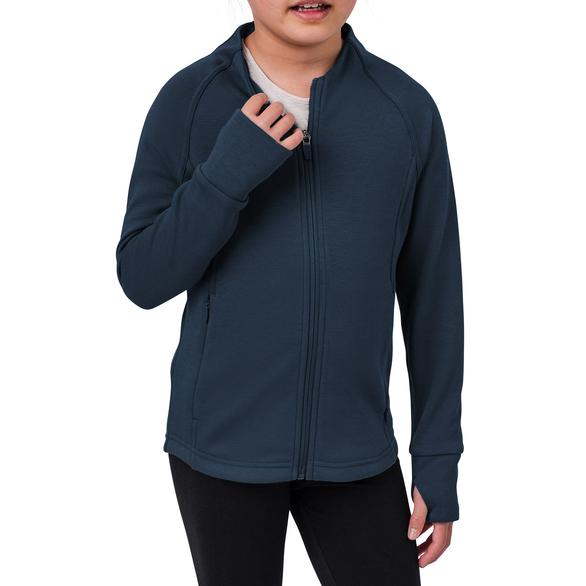 Tuff Athletics Girl’s Fleece Full Zip Jacket