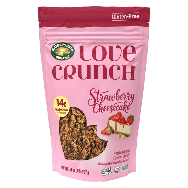 LOVE CRUNCH GRANOLA STRAWBERRY CHEESECAKE 32 OZ