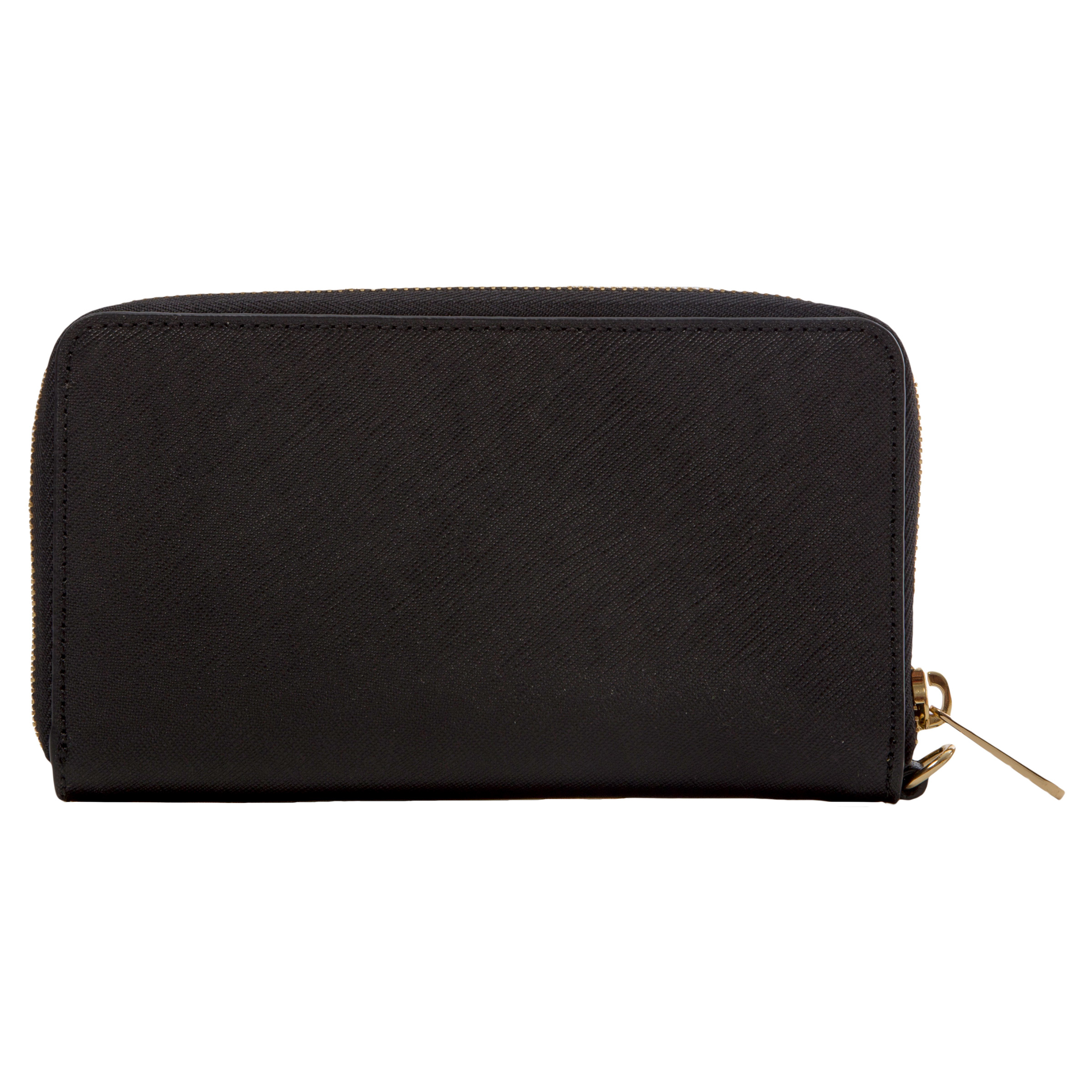 Michael Kors Large Flat Phone Case Wristlet, Black | Costco