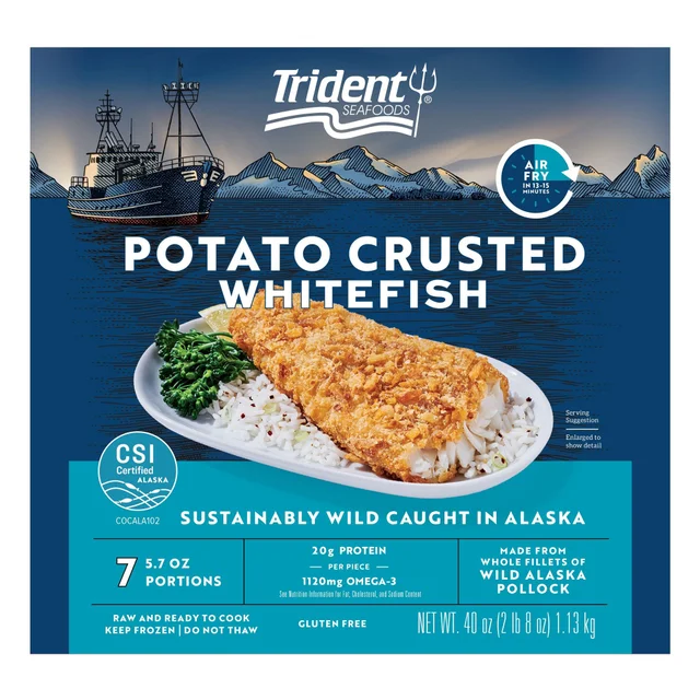 TRIDENT GF POTATO CRUSTED POLL 39.90 OZ