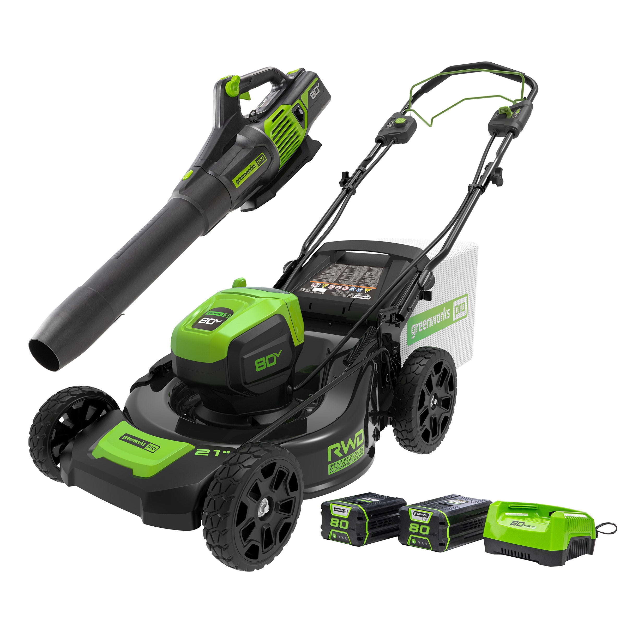Greenworks 80V Combo Kit: 21
